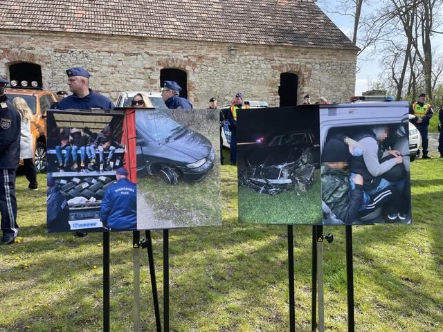 Die Fotos von Einsätzen an der Grenze zeigen die enorme Brutalität der Schlepper. | Foto: RegionalMedien Burgenland