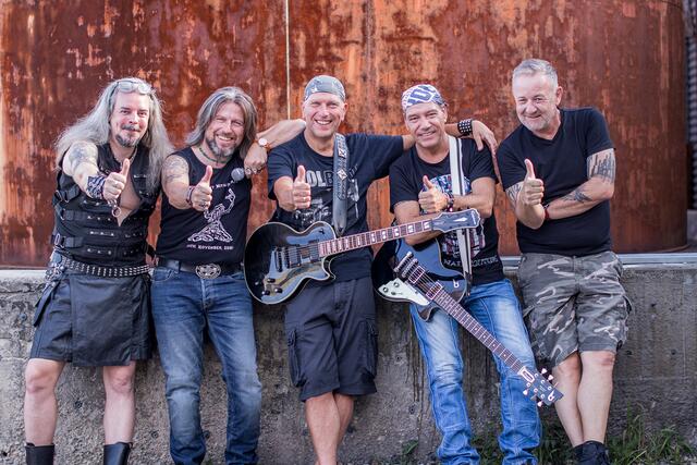 Auch die Jungs von Cross Connection sind beim nächsten Festival Rock Rodaun dabei.  | Foto: Cross Connection