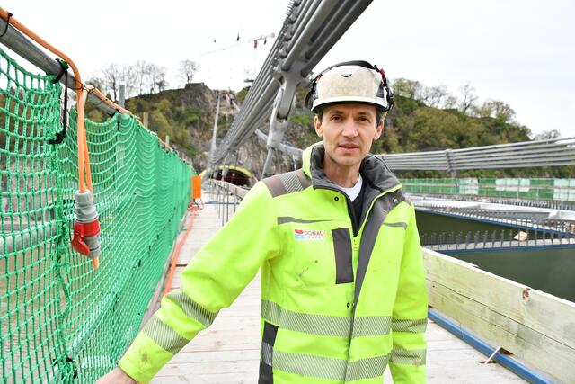 Berhard Watzl leitet das Projekt Hängebrücke | Foto: Erwin Pramhofer