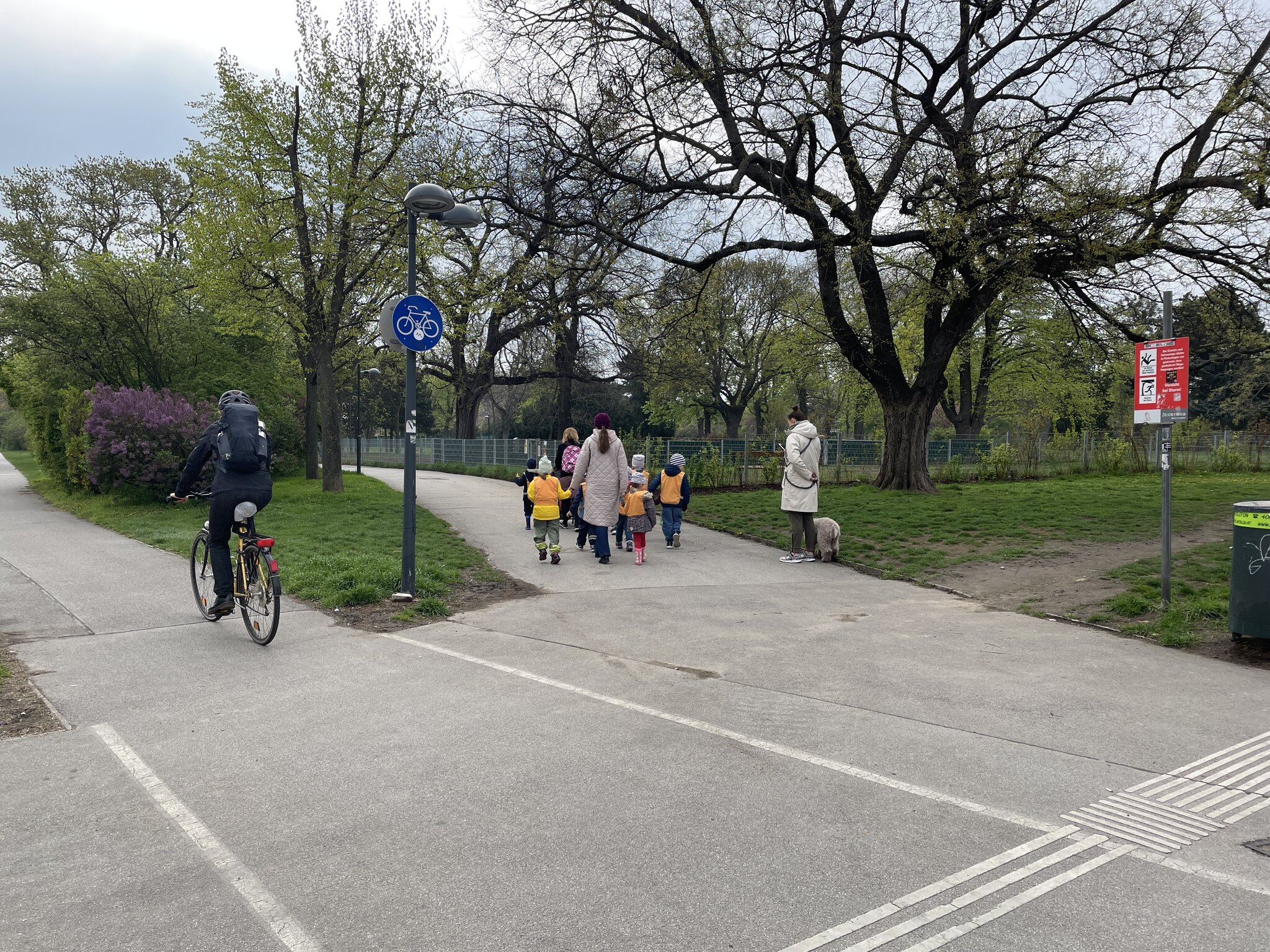 Demo "Radeln for Future" fordert Verbesserungen am Landstraßer Gürtel