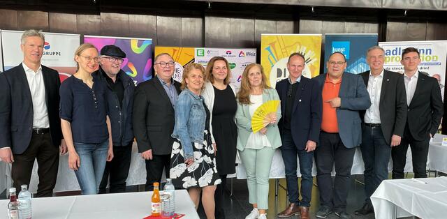 Die Verantwortlichen des Dixie-und Swingfestival informierten über das Programm im August. | Foto: RegionalMedien Steiermark/Hofmüller