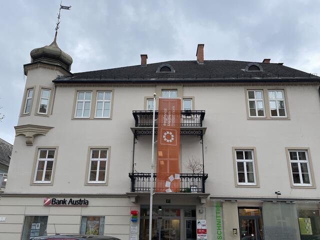 Heute residiert das Team der Regionalmedien Steiermark – Woche Leibnitz am Hauptplatz 25, 1. Stock, gegenüber dem Rathaus. | Foto: Waltraud Fischer