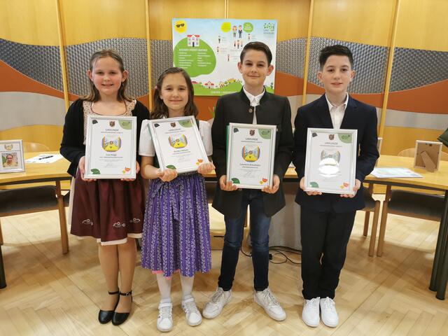 Der Kindergemeinderat nahm in Gamlitz seine Aufgabe auf. | Foto: Gemeinde
