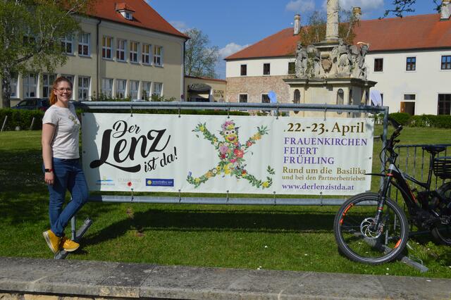 Organisatorin Janine Zangl vom Tourismusverband Nordburgenland