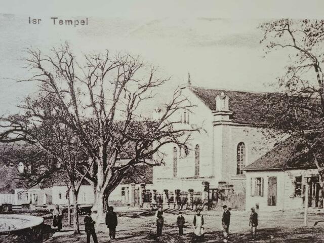 Historische Abbildung der Synagoge | Foto: Otto Krcal