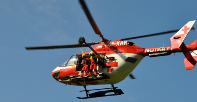 Das Mädchen wurde vom Rettungshubschrauber ins Krankenhaus gebracht (Symbolfoto) | Foto: RK1 - Symbolphoto