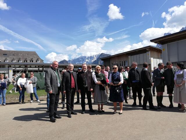 Grabnerhof-Hoffest: Eröffnung des neuen Schweinestalls und der Käserei mit Landesrat Johann Seitinger, Direktor Christian Forstner und vielen Festgästen | Foto: Veronika Frank