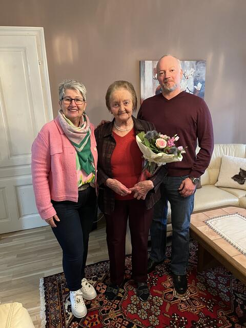 Bürgermeisterin Ulrike Kitzinger, Ingeborg Kornfeld, Vizebürgermeister
Gerhard Hödl | Foto: Gemeinde Sigleß