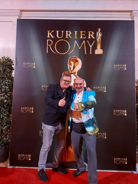 Zwar nicht nominiert, aber trotzdem mittendrin: Klaus und Leo aus "Mein Gemeindebau Österreich" | Foto: Leo Schönhofer
