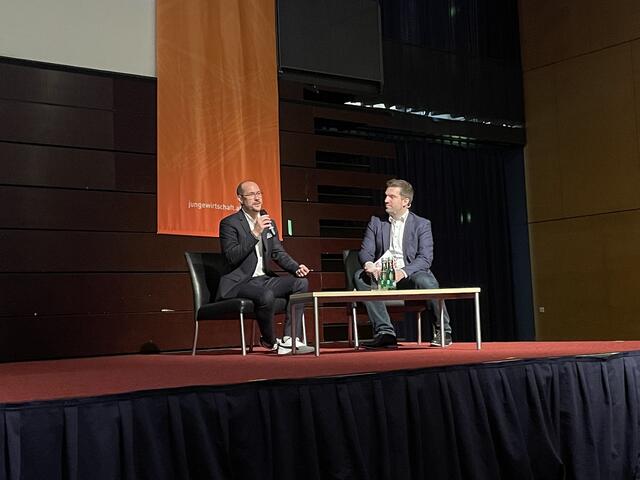 LR Mario Gerber über seinen Beruf als Unternehmer, aber auch als Politiker und wie er beide Dinge miteinander verbinden will. | Foto: Elisabeth Neuner