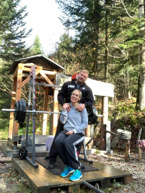 Nicht nur Trainings- sondern auch Lebenspartner: Anita und Roman Huber | Foto: Anita Huber