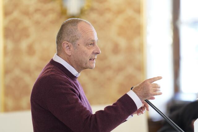 Der KPÖ-Landtagsabgeordnete Werner Murgg aus der Steiermark steht immer wieder in der Kritik. | Foto: LT-Stmk/Foto Fischer