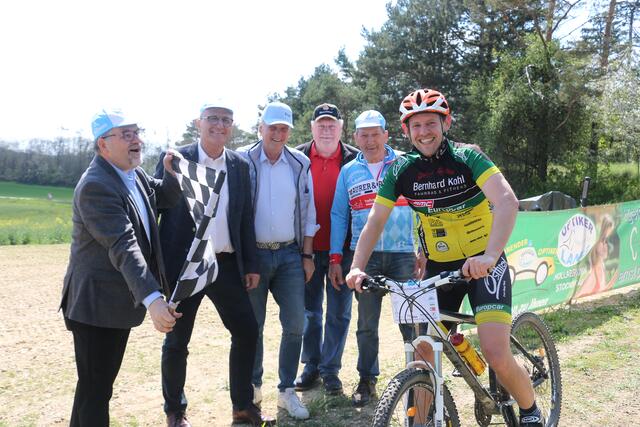 Bgm. Ziersdorf Hermann Fischer, Altbgm. Heldenberg Peter Steinbach, Bgm. Hollabrunn Alfred Babinsky, Erich Wally-SPÖ Gemeinderat, Othmar Ruby, Georg Ecker (Grüne Landtagsabgeordneter) | Foto: Robert Wild