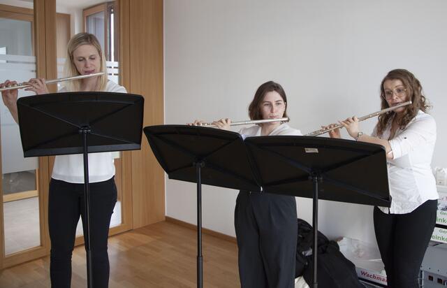 Musikalische Untermalung gab es von der Musikschule Gleisdorf. | Foto: Karin Müller-Grißenauer