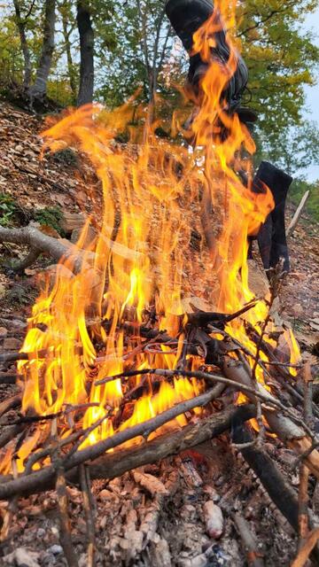 Trocknen von Klamotten. | Foto: Michael Eichlberger