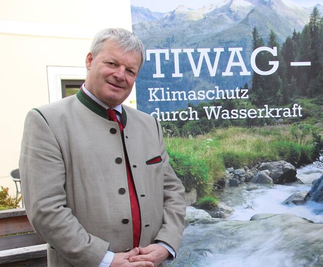  Wolfgang Stroppa, Leiter des TIWAG-Programmbüros für Kraftwerksprojekte: "Laufende Prüfungen." | Foto: Hans Ebner