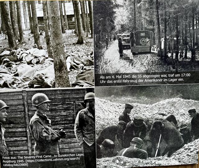 Zwischen 2.700 und 5.000 Häftlinge haben im KZ-Außenlager Gunskirchen ihr Leben verloren. 78 Jahre später, gedenken wir ihnen und der Befreiung im Mai durch die Amis.  | Foto: Y. Burger/A. Schlackl