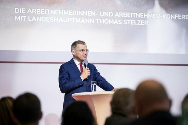 Landeshauptmann Thomas Stelzer (ÖVP): "Stehen auf der Seite jener, die sich mit Arbeit etwas geschaffen haben oder schaffen wollen".  | Foto: OÖVP