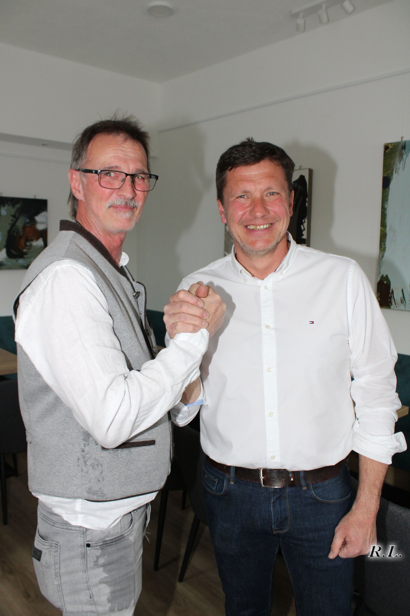 Tonfink - Kulturcafé & Bar Karl-Heinz Hojas & Andreas Albrecher: Bildergalerie: Eröffnung