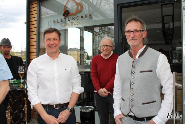 Tonfink - Kulturcafé & Bar Karl-Heinz Hojas & Andreas Albrecher: Bildergalerie: Eröffnung