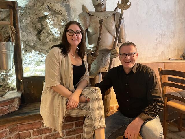 Michael und Duschka Raffalt haben im "Edelweiss" viel vor, wollen etwa mit Frühstück und Verkaufsshop punkten. | Foto: MeinBezirk.at