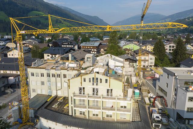 Die Baustelle in Mittersill ist nur pausiert - es soll weiter gehen.  | Foto: Tauernklinikum Mittersill