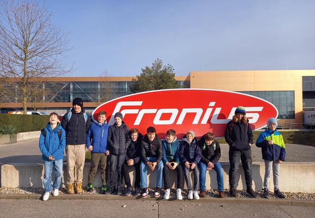 Projekttag bei Fa. Fronius | Foto: Mag. Simone Binder-Kronlachner