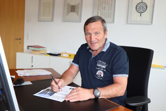Der Galtürer Bügermeister Hermann Huber. | Foto: Othmar Kolp