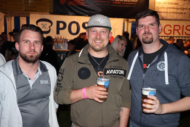 Gabriel Lunder, Hannes Enzi und Bernd Pirker | Foto: Christopher Polesnig