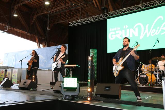 Flo Gruber &amp; Band, LIVE Bühne, Radio Grün Weiß, Grazer Messe