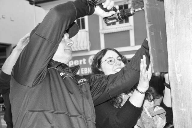 Maibaum am Marktplatz Pabneukirchen 2023.  | Foto: Zinterhof