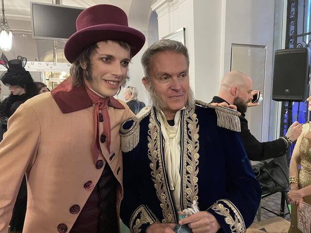 Marco Pogo und Alfons Haider ließen ihrem Humor freien Lauf.