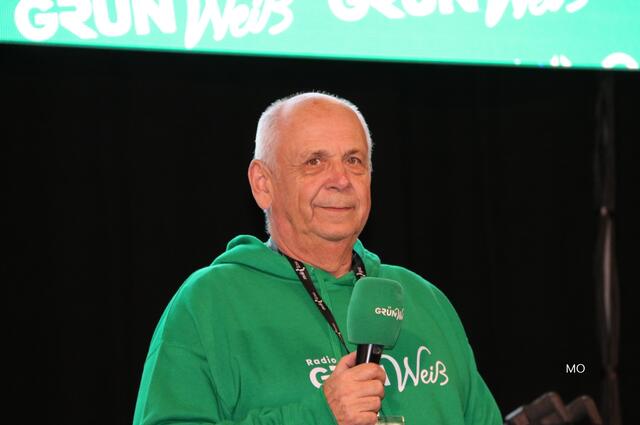 Moderator Fritz Linner, Radio Grün Weiß