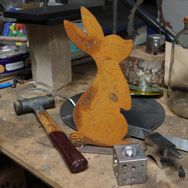 Werkstatt-Hase | Foto: Ingrid Seifert