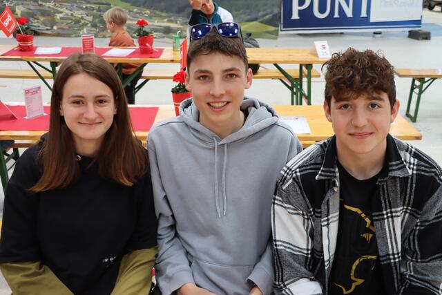 Hanna Stauder, Hannes Pendl und Mathias Bozic