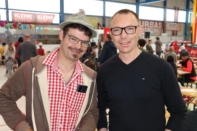 Rene Haberl und Johann Lopar