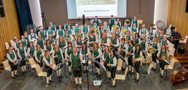Musikverein Michaelnbach. | Foto: Musikverein Michaelnbach