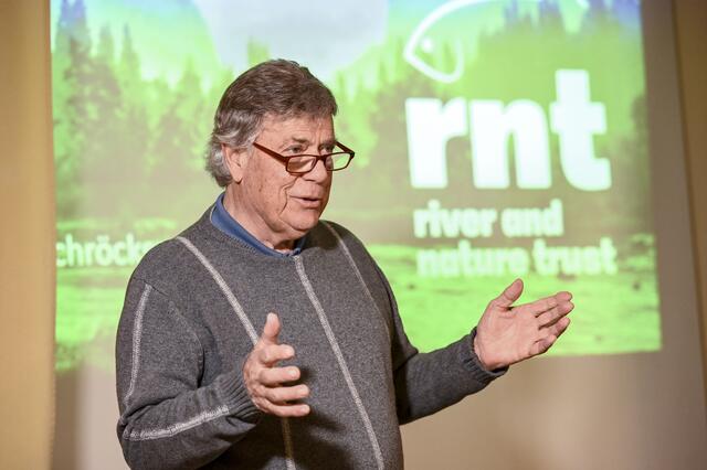 "Die Fische haben keine Sprache. Wir möchten der Anwalt der Fische wie der heimischen Bachforelle, aber auch für andere Fische und Flusstiere wie Krebse und Muscheln sein“, so der Initiator des River and Nature Trust Peter Schröcksnadel.  | Foto: Foto Röbl