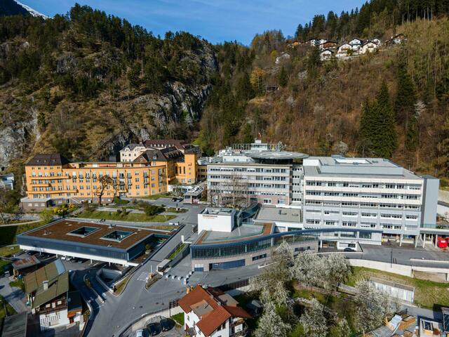 Das Krankenhaus St. Vinzenz in Zams. | Foto: Krankenhaus St. Vinzenz Zams / Provisuals