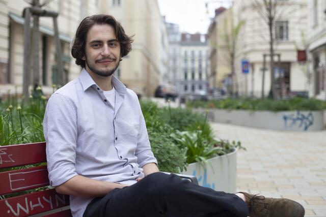 Paul Stein (Grüne) wurde vor weniger als einem Monat mehrheitlich zum neuen Bezirksvorsteher-Stellvertreter gewählt.  | Foto: Grüne Mariahilf