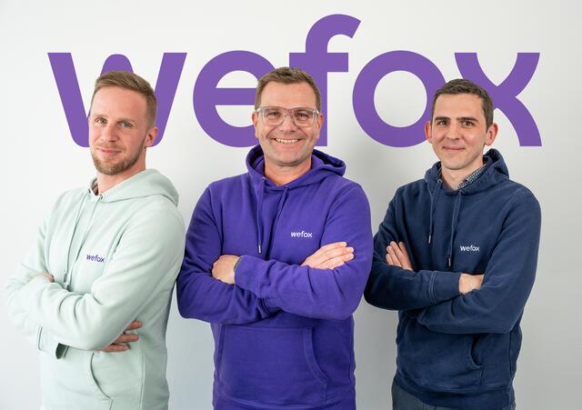 René Besenbäck, Rainer Vogelmann und Lukas Lindenhofer | Foto: wefox