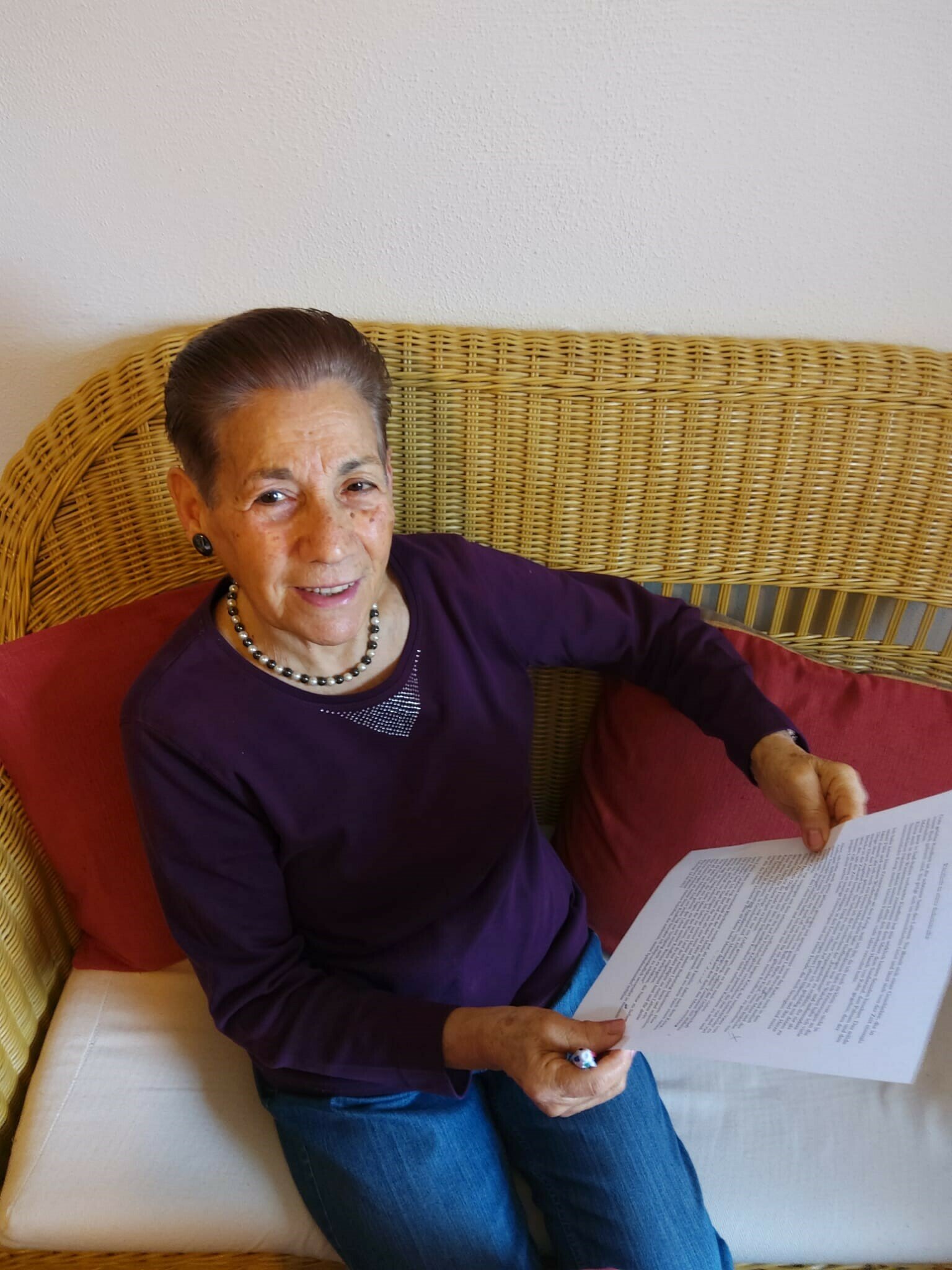 Autobiographisches Schreiben Rita FalsoneSantoro über das