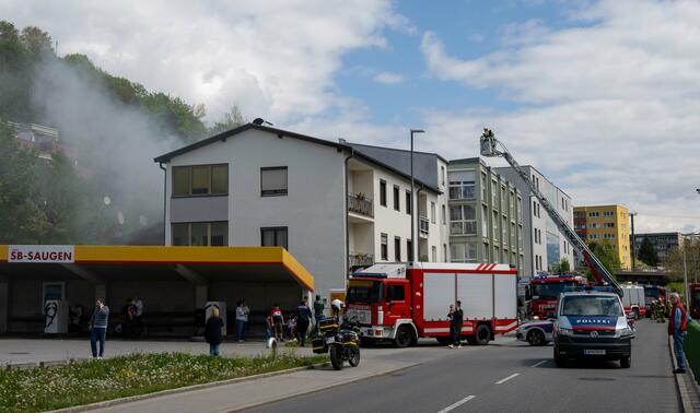 Brand in der Höttinger Au 6 | Foto: zeitungsfoto.at