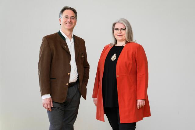 Das RZL Geschäftsführer-Duo DI (FH) Ilse Burgstaller M.Sc. und Gerald Stürzlinger | Foto: RZL