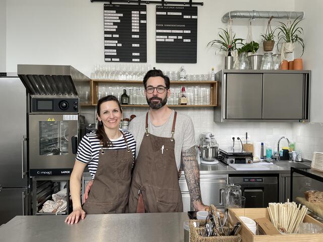 Julia Hainzl und Daniel Leberl im "Schöneberg". | Foto: Hannah Maier