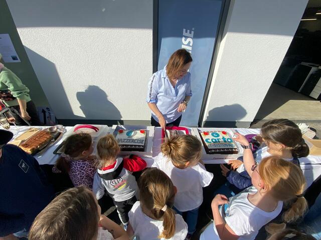 Nach der Vorführung hatten sich die "Jazzercise"-Kids eine Stärkung verdient. | Foto: Carta