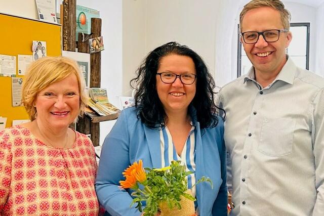 Von links: Conny Wernitznig, Nicole Gruber und Fritz Robeischl. | Foto: MV Kernland