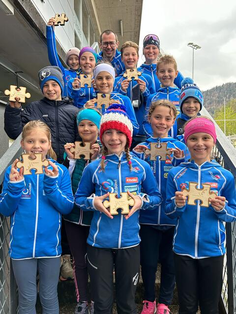 Freude bei den Jung-TriathletInnen aus Kitzbühel. | Foto: Triathlonverein Kitzb.