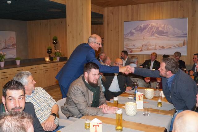 Mattle nützte die Gelegenheit zum Netzwerken.