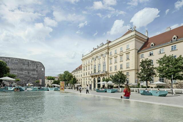 Siegerentwurf: Begrünungskonzept für das Museumsquartier finalisiert ...